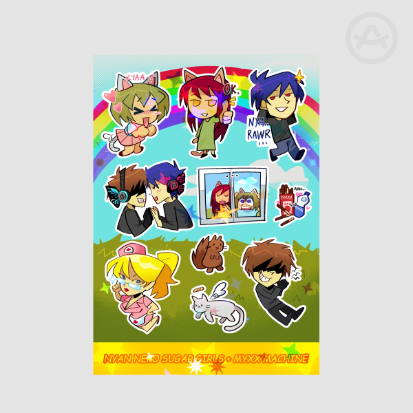 NNSG Sticker Sheet