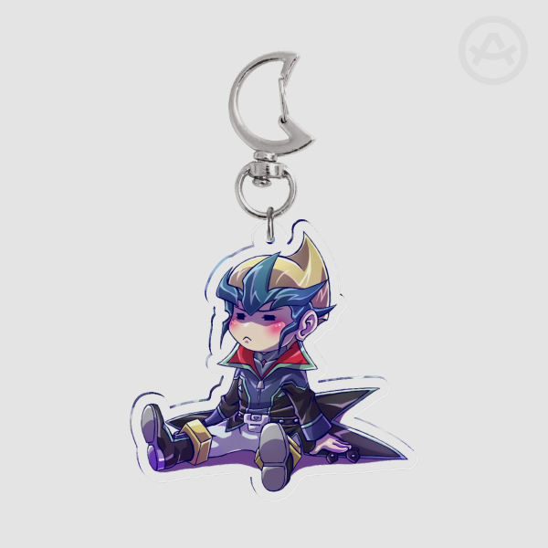 Pouty Kaito Keychain