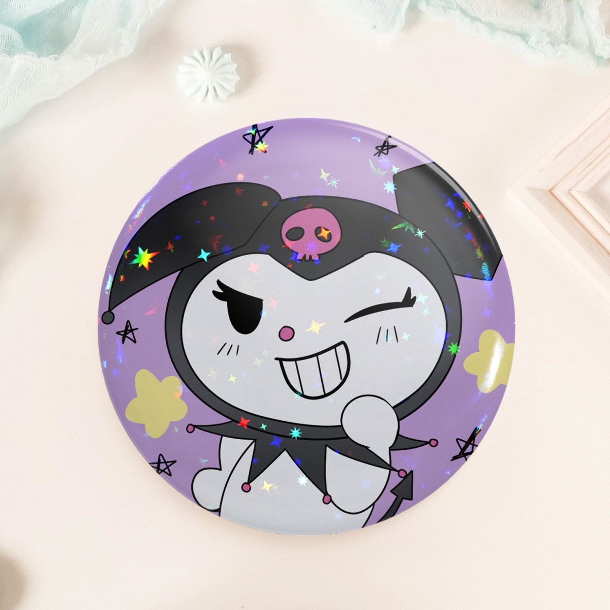 Round Badges (Button Pins) Kuromi