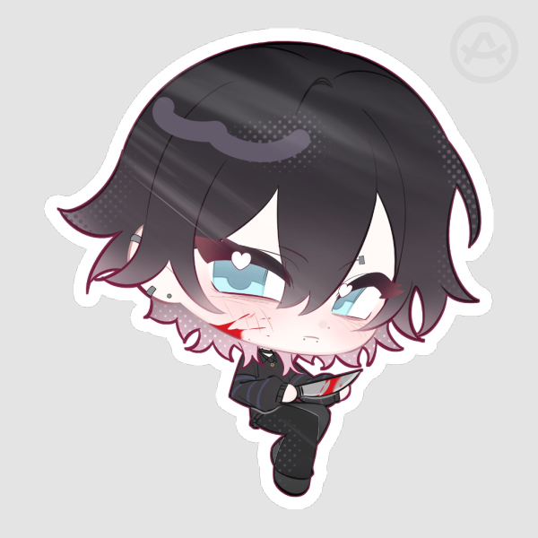 Knife - Redacted - Sticker