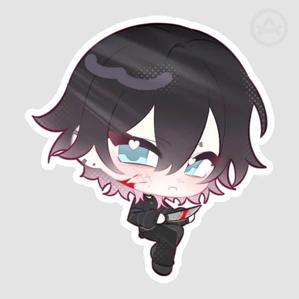 Knife - Redacted - Sticker