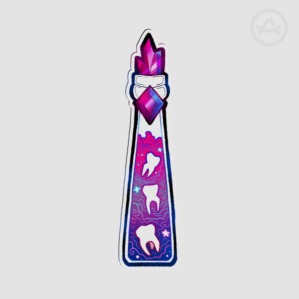 Tooth Potion Bookmark