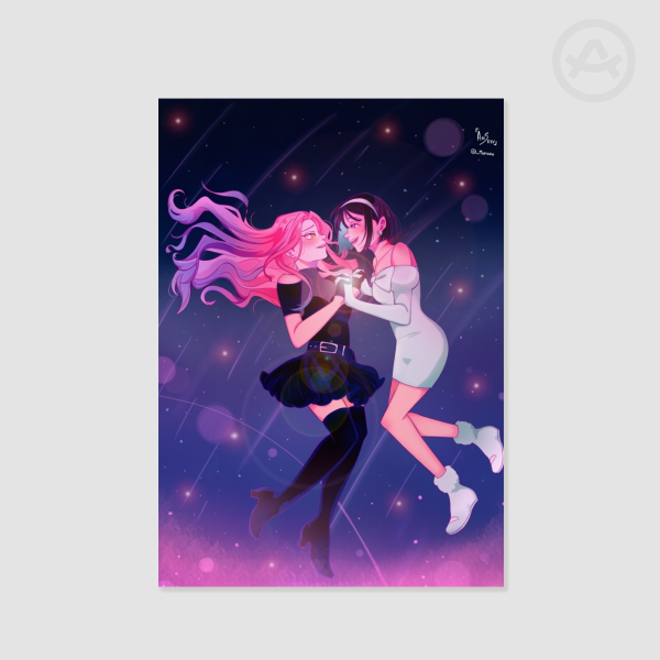 Poster Printing: Alien stage Mizi & Sua