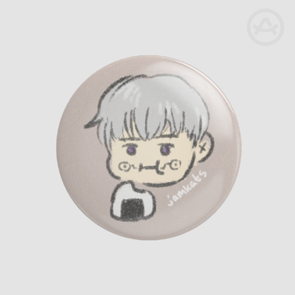 Toge Button Pin