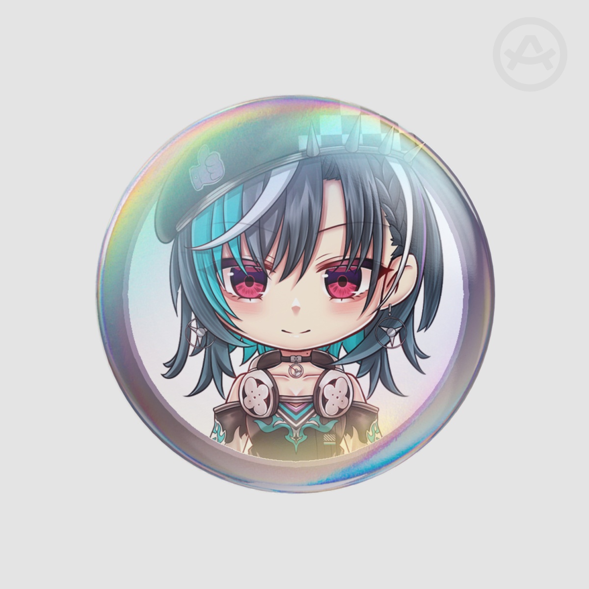 HOLOLIVE DEV_IS - Rindo Chihaya | 58mm Round Badge Button Pin