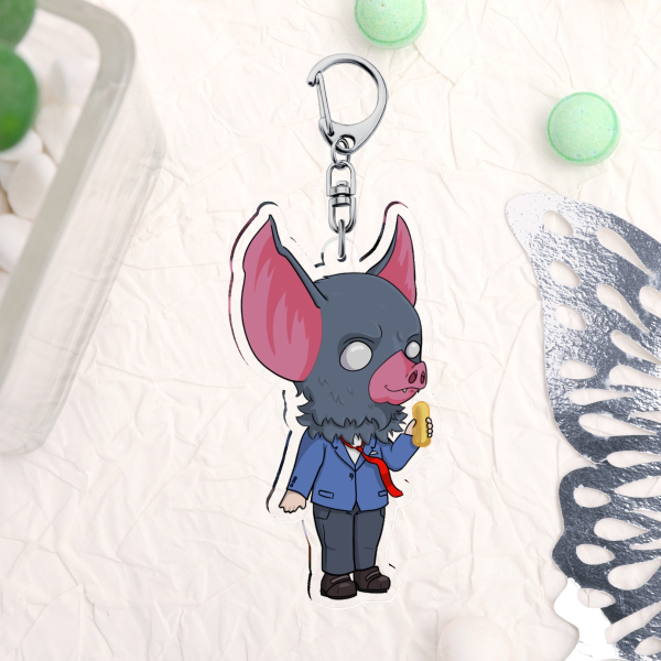 Sonar Dispatch Z Team Clear Acrylic Keychain