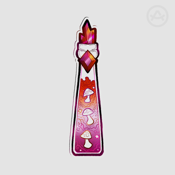 Mushroom Potion Bookmark
