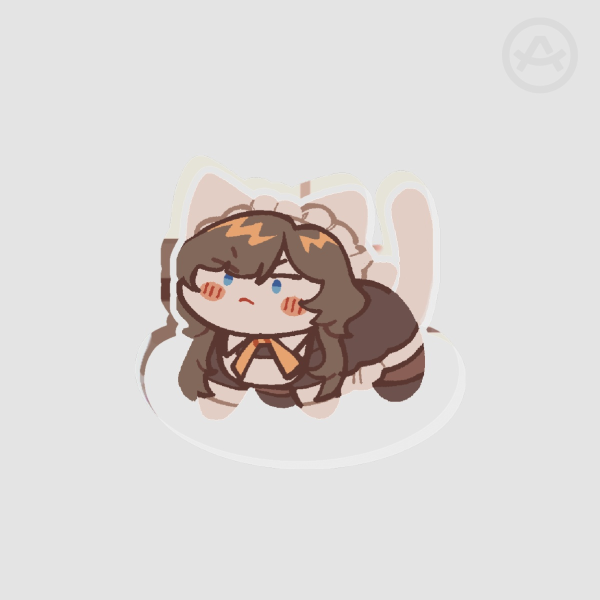 Genshin CatMaid Thick Standee - Sandrone