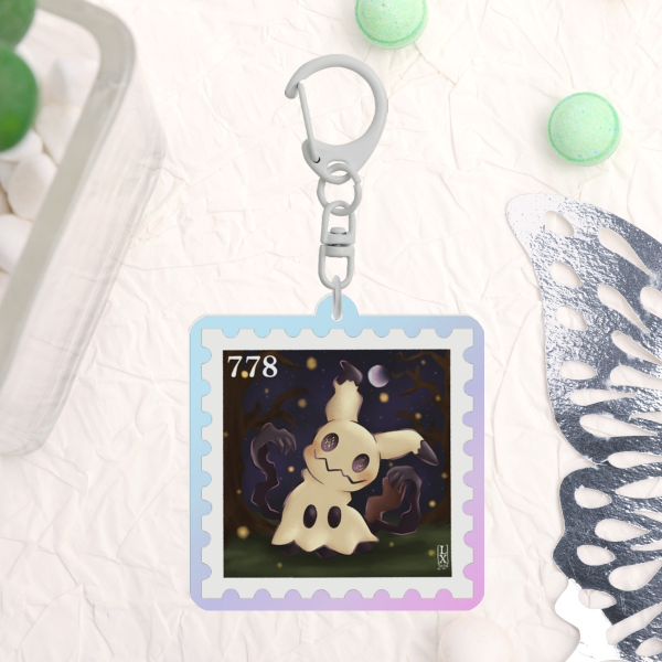 [778] Mimikyu - Pokemon Stamp Collection Keychain
