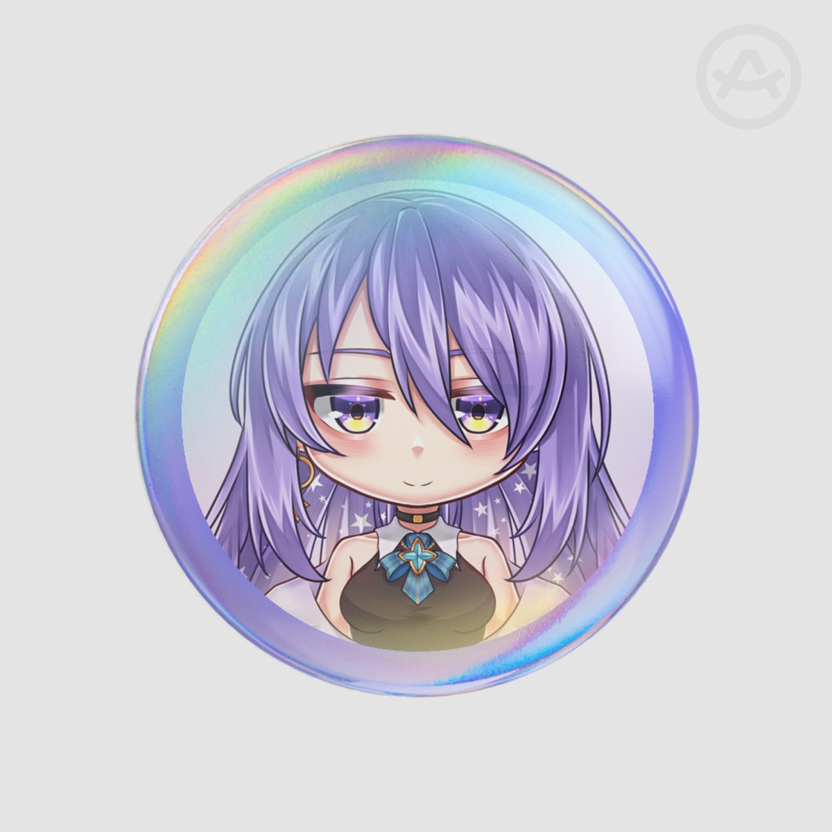 HOLOLIVE INDONESIA - Moona Hoshinova | 58mm Round Badge Button Pin