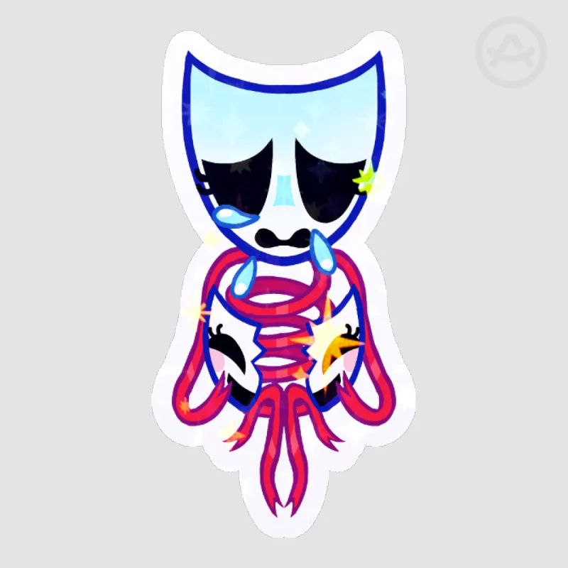 Gangle The Amazing Digital Circus (TADC) Die Cut Sticker by ZERA - ACGGOODS