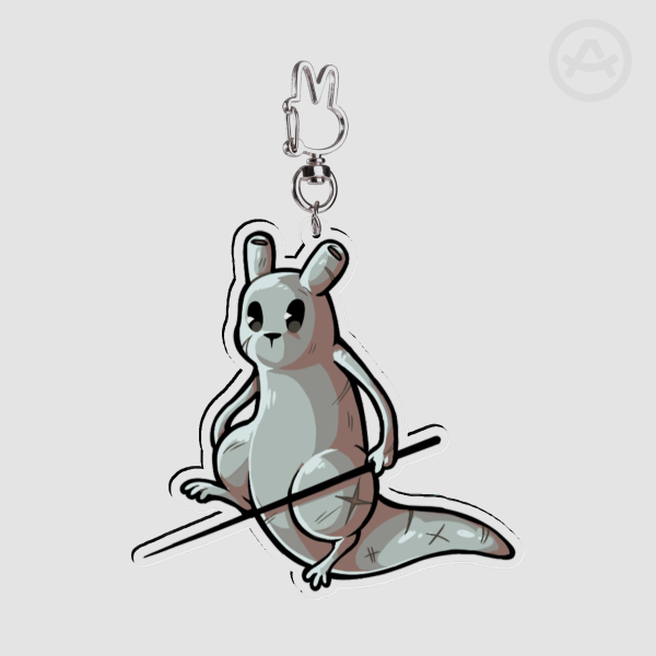 Survivor Slugcat Acrylic Keychain