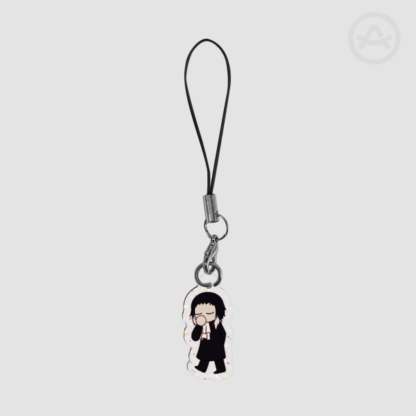 [Bungou Stray Dogs] Mini Akutagawa Glitter Acrylic Keychains