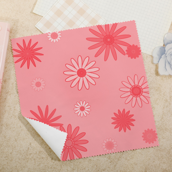 Spring Flowers Glass Cloth