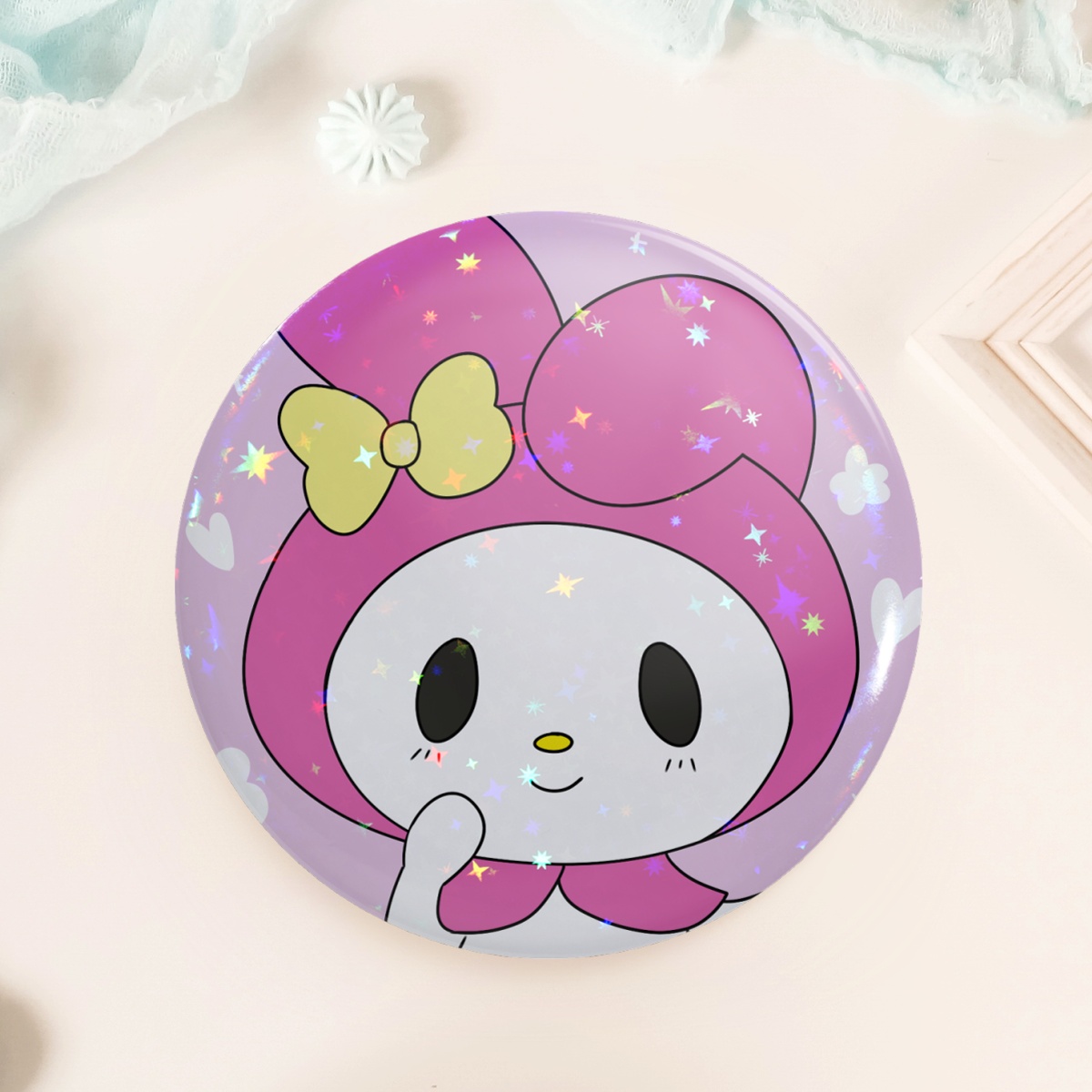 Round Badges (Button Pins) My melody