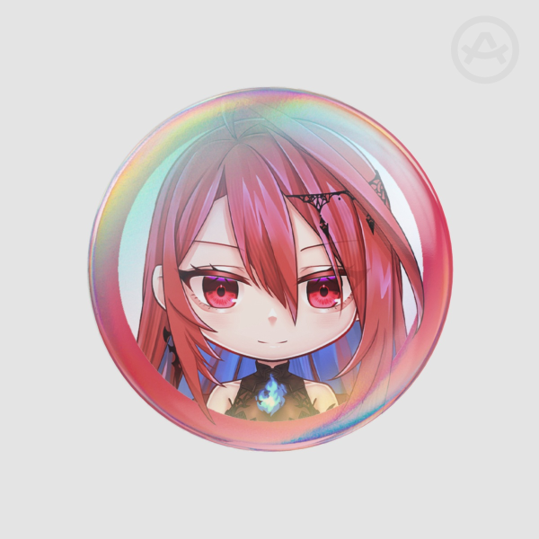 HOLOLIVE ENGLISH - Elizabeth Rose Bloodflame | 58mm Round Badge Button Pin