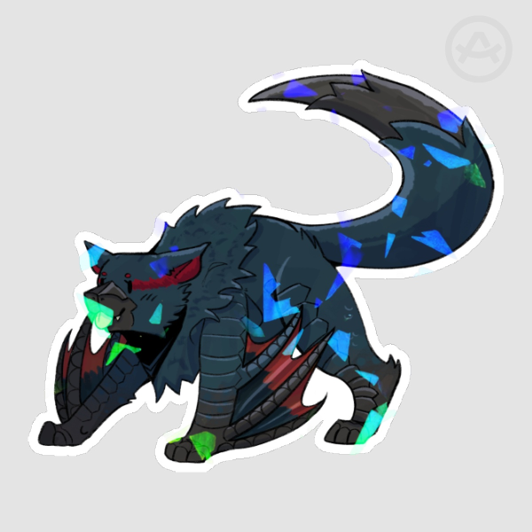 Nargacuga Sticker