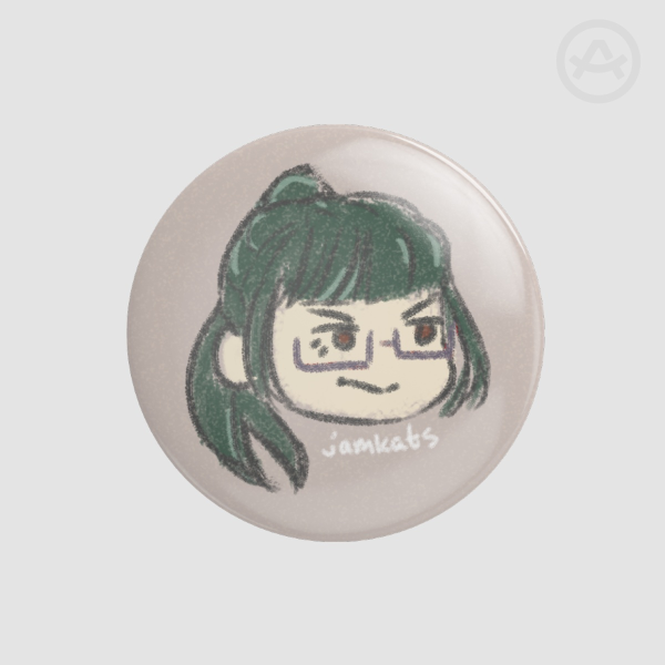 Maki Button Pin