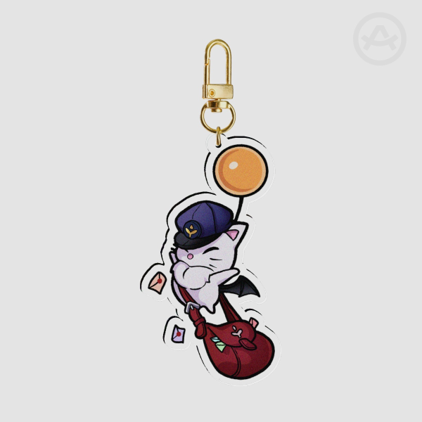 Delivery Moogle Keychain,Final Fantasy XIV
