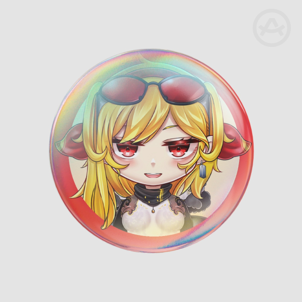 HOLOLIVE INDONESIA - Kaela Kovalskia | 58mm Round Badge Button Pin