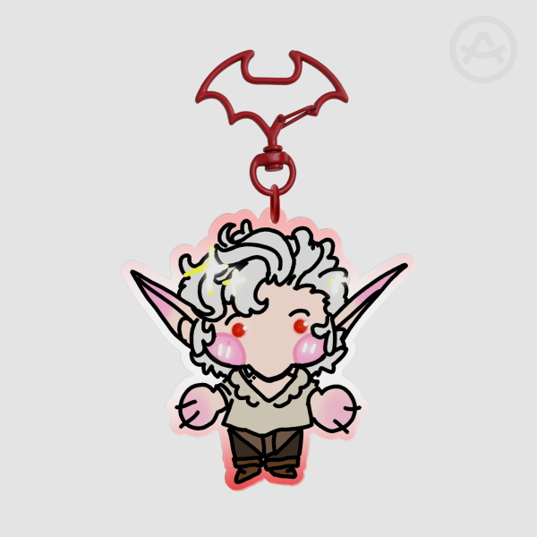 Astarion Anuncin (Baldurs Gate 3) silly keychain