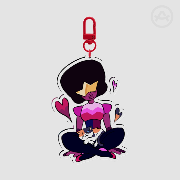 Garnet & Cat Steven | CG Pet Pack Keychain