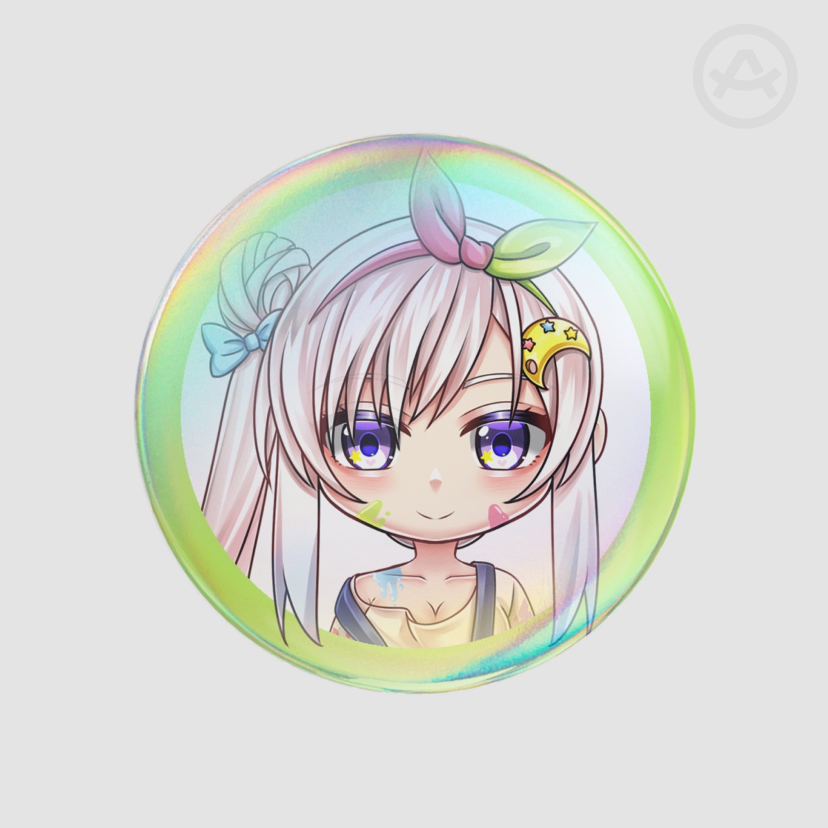 HOLOLIVE INDONESIA - Airani Iofifteen | 58mm Round Badge Button Pin