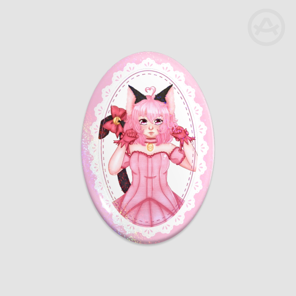 Mew Ichigo Oval Badge