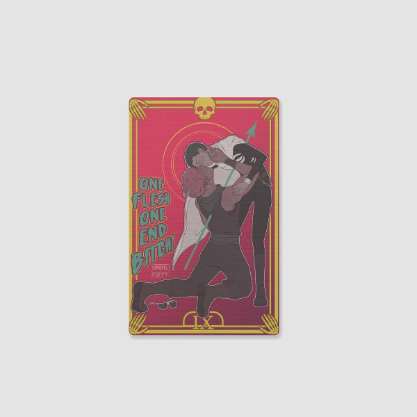 "One flesh, one end" Lenticular Card