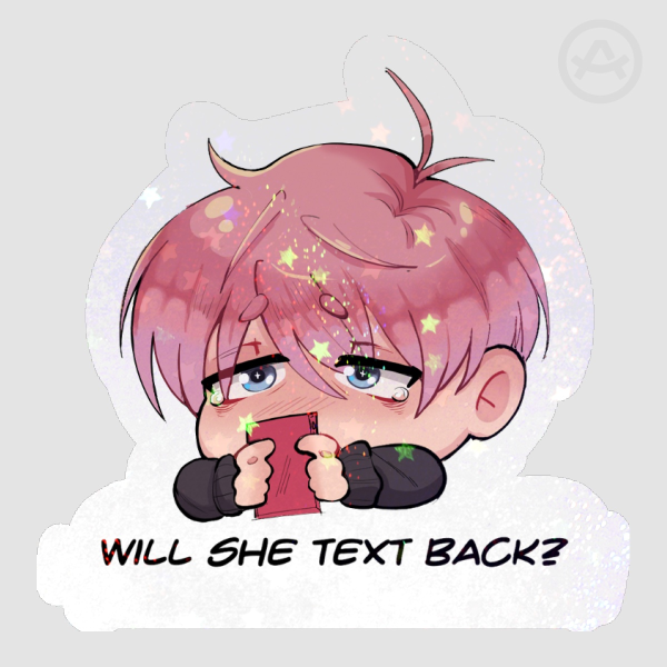 Tamon sticker: No text yet?