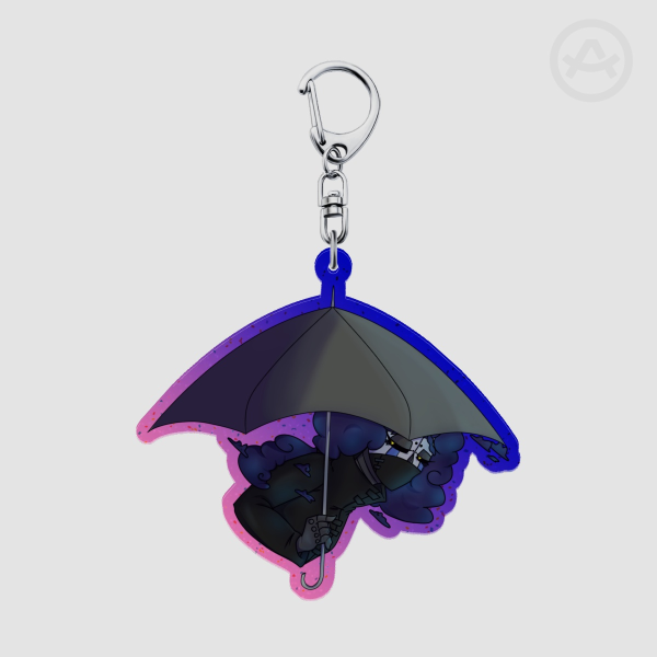 Rainmaker Glitter Keychain