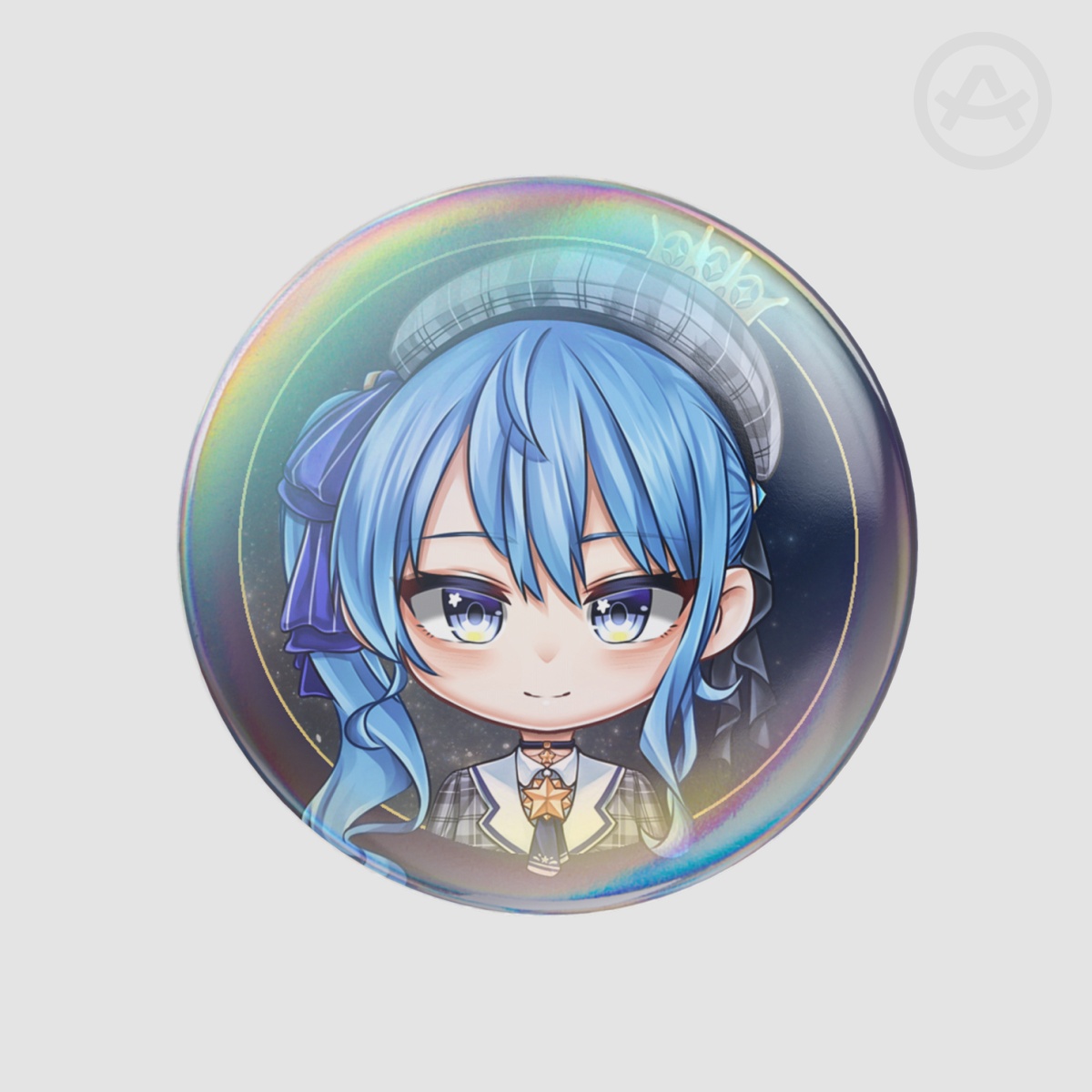 HOLOLIVE - Hoshimachi Suisei | 58mm Round Badge Button Pin