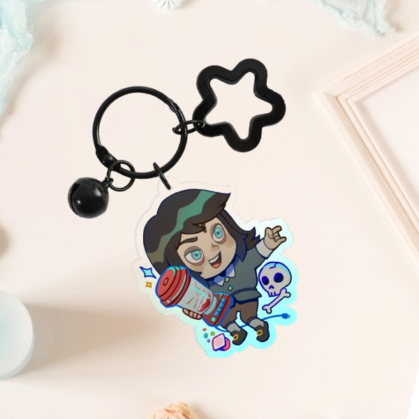 Abaddon Keychain