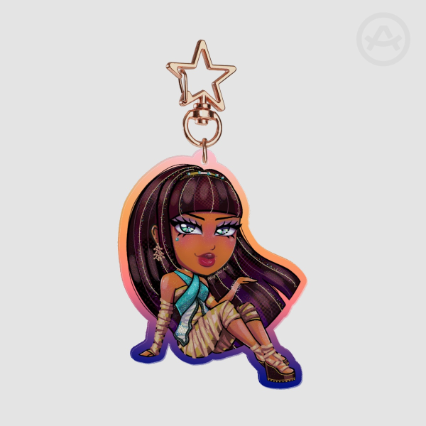 Cleo Acrylic Keychain
