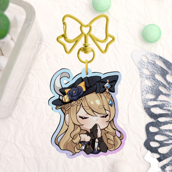 Navia ✦ Rainbow Acrylic Keychain
