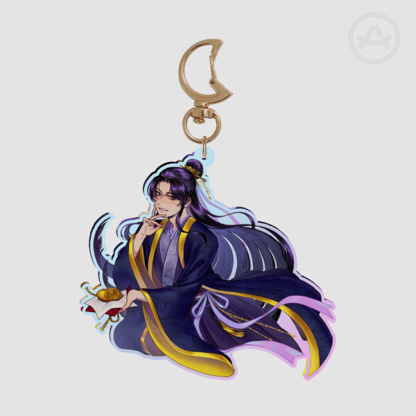 Rainbow Jinshi Keychain