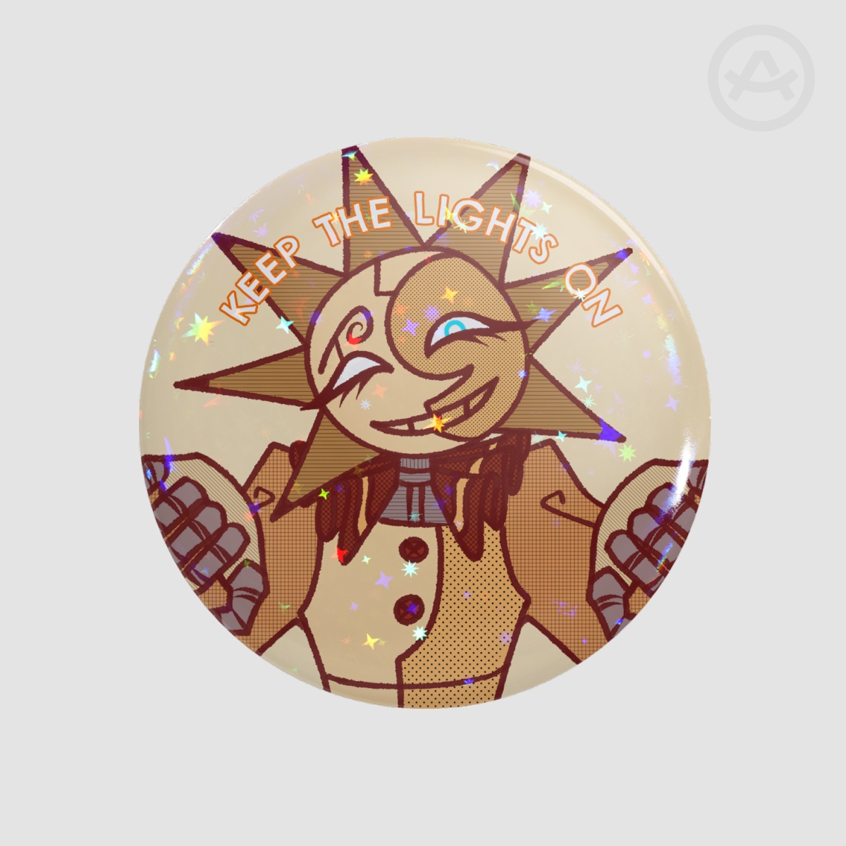 FFAU Sun "Keep The Lights On" Badge