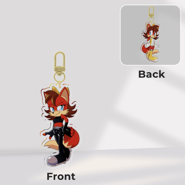 Fiona Fox Keychain