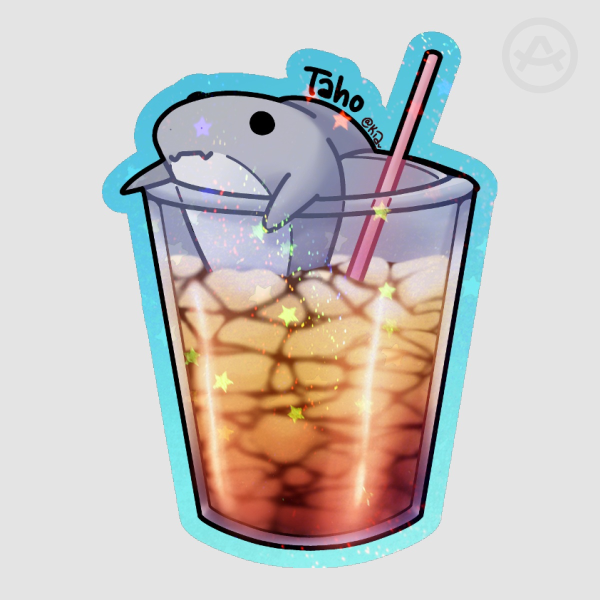 Taho Shark Sticker