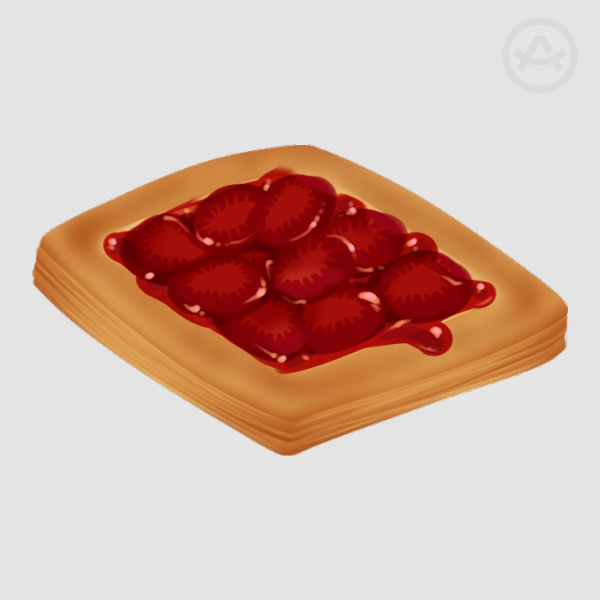 Strawberry Pastry Sticker
