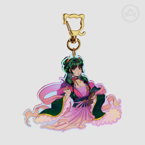 Rainbow Mao Mao keychain