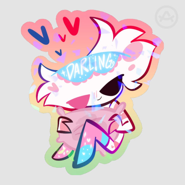 Colored Edge Die Cut Stickers