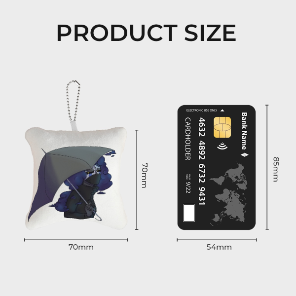 Rainmaker Mini Pillow Keychain
