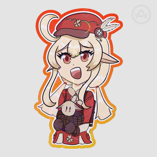 Klee Die Cut Sticker - Genshin Impact