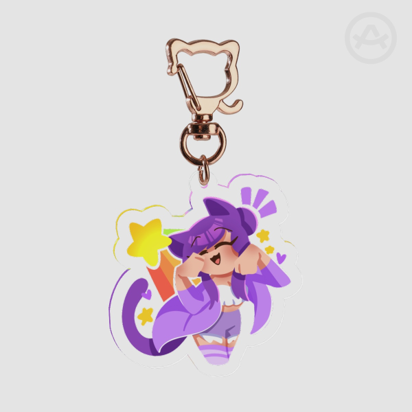 Youtuber Aphmau Kitty || Keychain