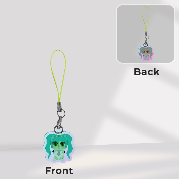 Glorpi miku phone charm