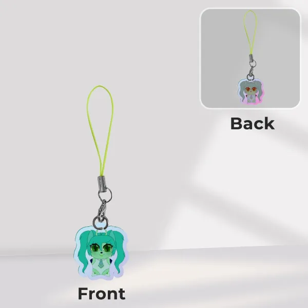 Glorpi miku phone charm