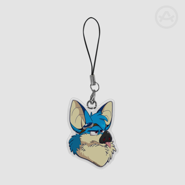 Raspberry Bat Phone Charm