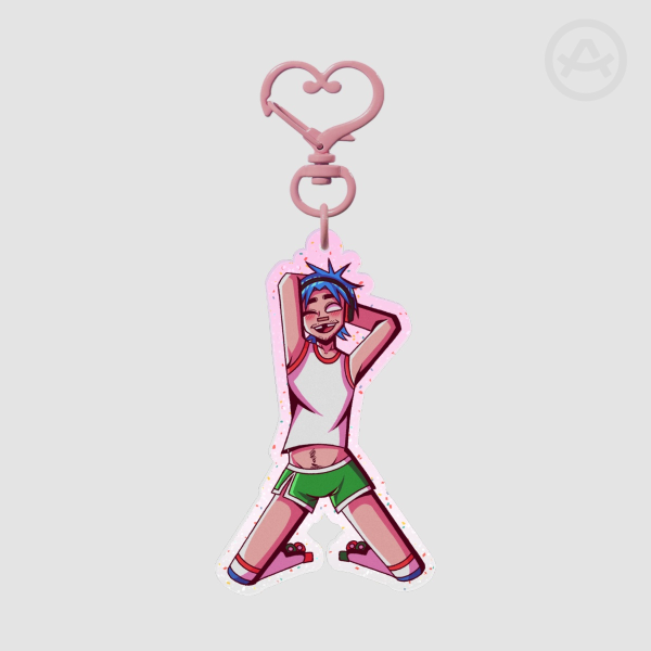2D Humility Colored Edge Acrylic Keychain