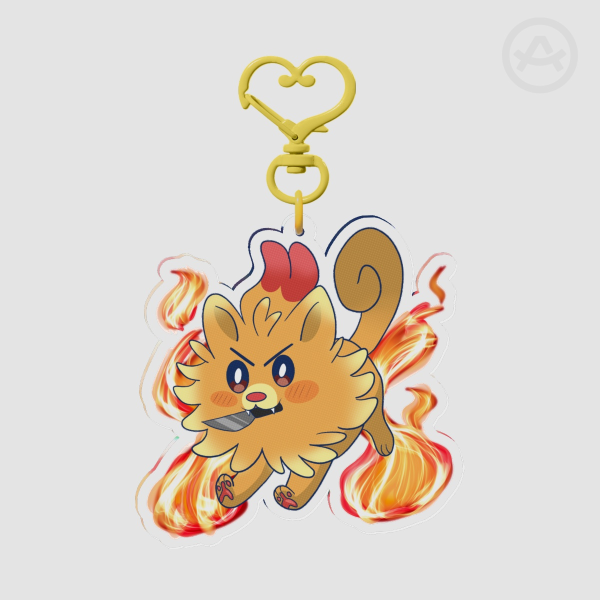 Pombon Acrylic Keychains